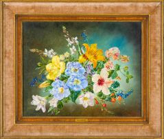 Cecil Kennedy; Mixed Flowers, Uvongo