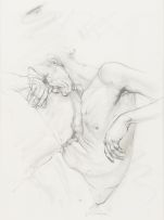Johann Moolman; Male Nude, two