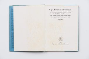 Stephan Welz; CS Woodward; Cape Silver and Silversmiths; Oriental Ceramics at the Cape of Good Hope: 1652–1795, two
