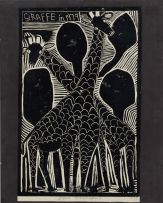 John Muafangejo; Giraffe in 1979