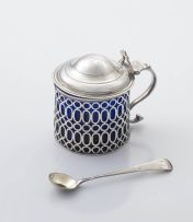 A George III silver mustard pot, Edward Aldridge II, London, 1764