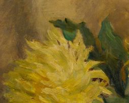 Emily Isabel Fern; Vase of Chrysanthemums