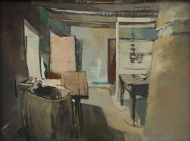Jean Welz; Kitchen Interior