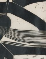 Cecil Skotnes; Abstract in Black