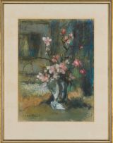 Alexander Rose-Innes; Vase with Blossoms