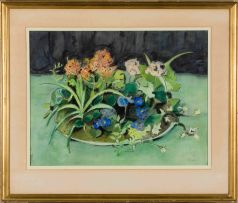 Maud Sumner; Still Life with Flowers