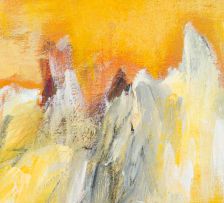Fred Schimmel; Abstract in Yellow