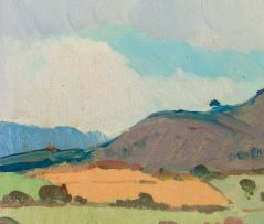 Piet van Heerden; Mountain Landscape