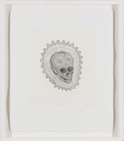 Walter Oltmann; Child Skull I, II & III, three