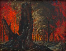 Vladimir Tretchikoff; The Forest Fire