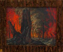 Vladimir Tretchikoff; The Forest Fire