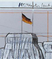 Christo (Vladimirov Javacheff); Wrapped Reichstag (Project for Berlin)