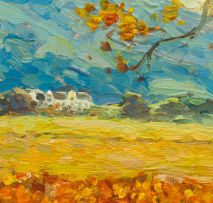 Edward Roworth; Landscape with Cape Vineyards