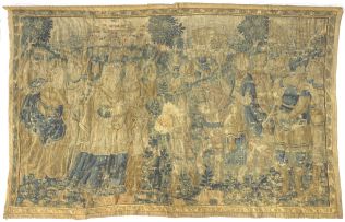 A Flemish narrative Old Testament biblical tapestry, 17/18th century