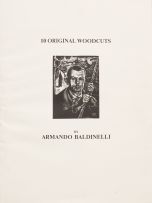 Armando Baldinelli; Ten Original Woodcuts, portfolio