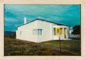 Walter Meyer; House in Landscape