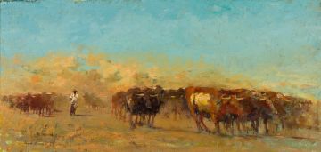 Adriaan Boshoff; Herding Cattle