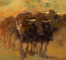 Adriaan Boshoff; Herding Cattle