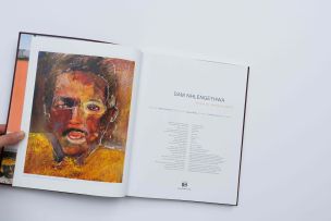 Sam Nhlengethwa; Deluxe Monograph and Painting