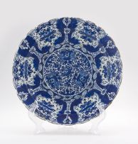 A Delft blue and white faience dish, De Klaauw, 18th century