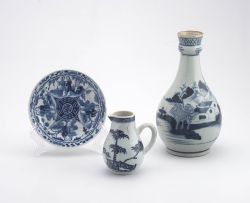 A Chinese blue and white provincial juglet, Qing Dynasty, early 19th century