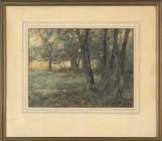 Nathaniel Hughes John Baird; The River; Woodland study, two