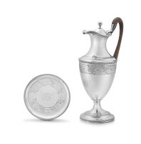 A George III assembled silver coffee set, Peter & Ann Bateman, London, 1794-1799