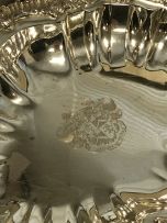 A pair of George III silver entreé dishes and covers, Joseph Angell I, London, 1818