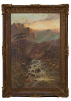 Charles Stanfield; Mountain Stream