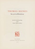 Thomas Baines; Thomas Baines: His Art in Africa