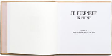 Gerard de Kamper and Chris de Klerk; JH Pierneef in Print