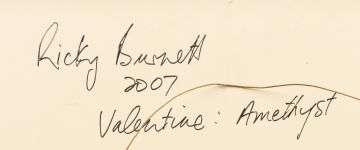 Ricky Burnett; Valentine: Amethyst