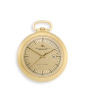 18ct yellow gold open-faced pocket watch, International Watch Company, Schaffhausen Ref. 3001, circa 1973