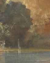 Sir William Russell Flint; Autumn at Arundel