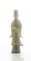 A Chinese figure of Guanyin, Qing Dynasty, late 19th century