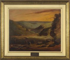 Frederick Timpson I'Ons; Mountainous Landscape, possibly Howieson's Poort