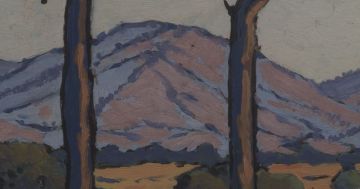 Jacob Hendrik Pierneef; Tall Trees in a Mountain Landscape