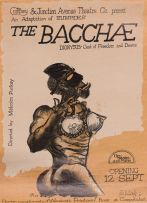 William Kentridge; Marabi, The Bacchae, Dikhitsheneng, theatre posters, three