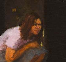 Clare Menck; Crouching Woman