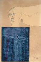 Judith Mason; Hinged Scarecrow I, II, and II, triptych