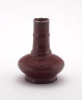 A Chinese flambé miniature Tianqiuping vase, second quarter 20th century