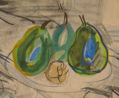 Raoul Dufy; Still Life with Fruit and Jug