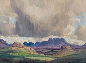Jacob Hendrik Pierneef; An Approaching Storm
