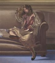 Neil Rodger; Young Girl Reading