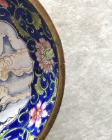 A Chinese Canton enamel bowl, Qing Dynasty, 18th/19th century