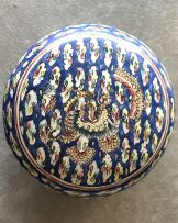 A Chinese Canton enamel bowl, Qing Dynasty, 18th/19th century