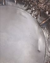 A Chinese Export silver bowl, retailer's mark TJWW, late 19th century