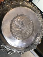 A fine Burmese silver bowl, possibly Rangoon, late 19th/early 20th century