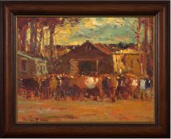 Adriaan Boshoff; Cattle Auction