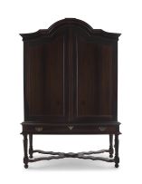 A Cape stinkwood cabinet-on-stand, 19th century